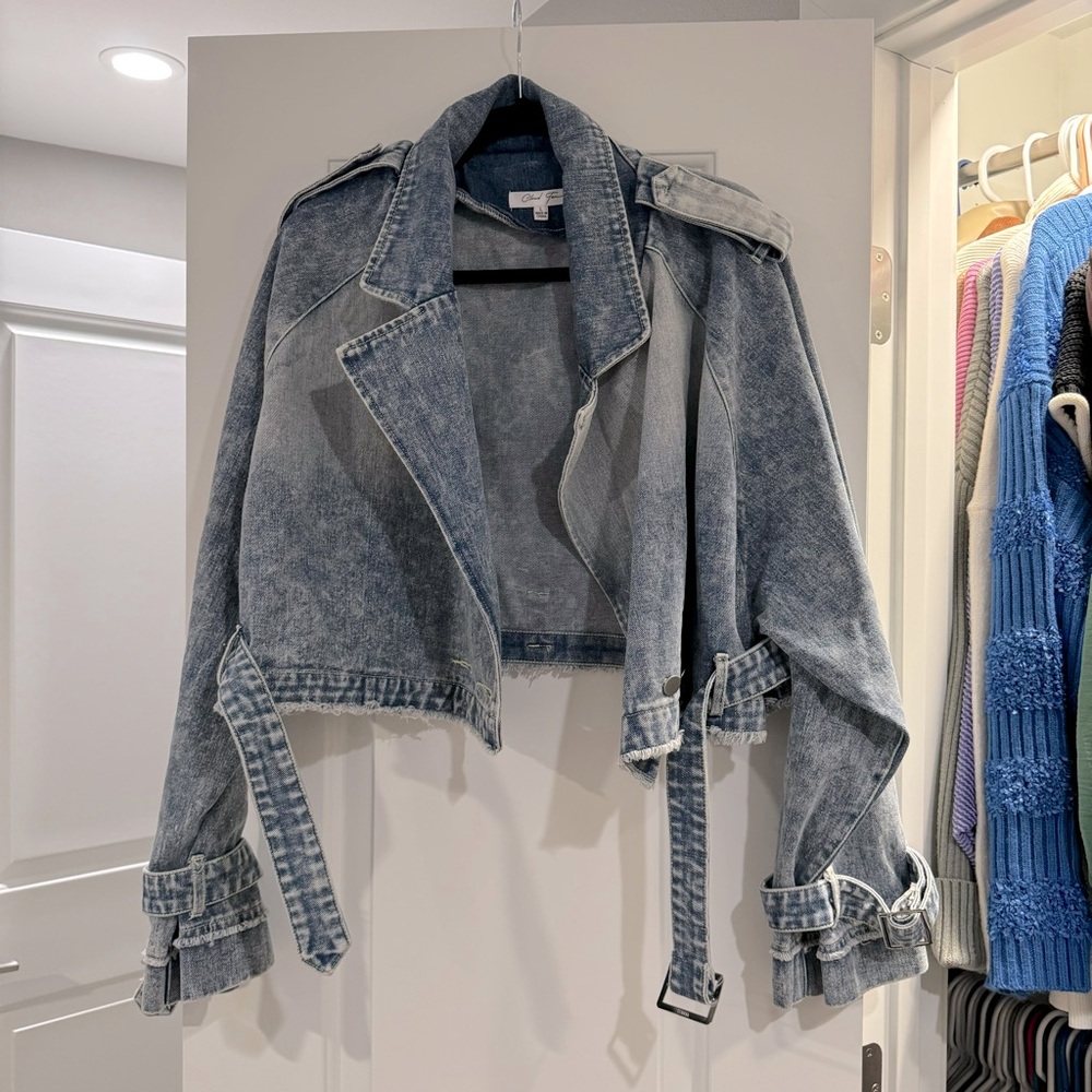 NWOT Cloud Ten Denim Blue Jean Jacket